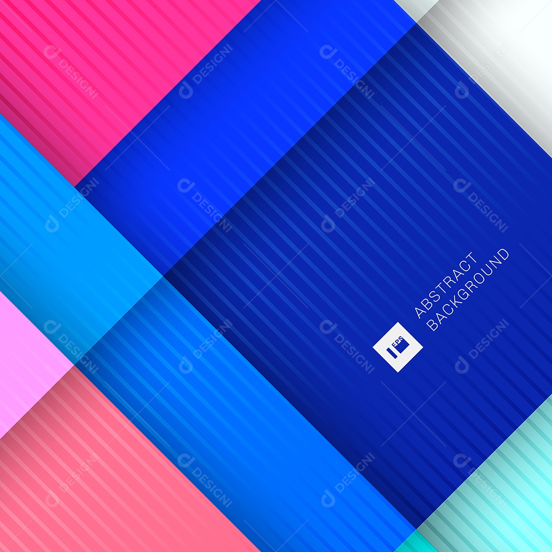 Background Forma Geométrica Colorida Abstrata Vetor EPS