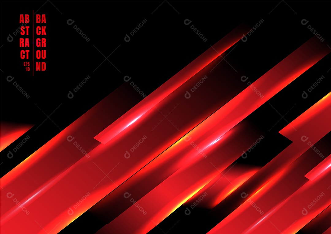 Background Preto Formas Diagonais Vetor EPS