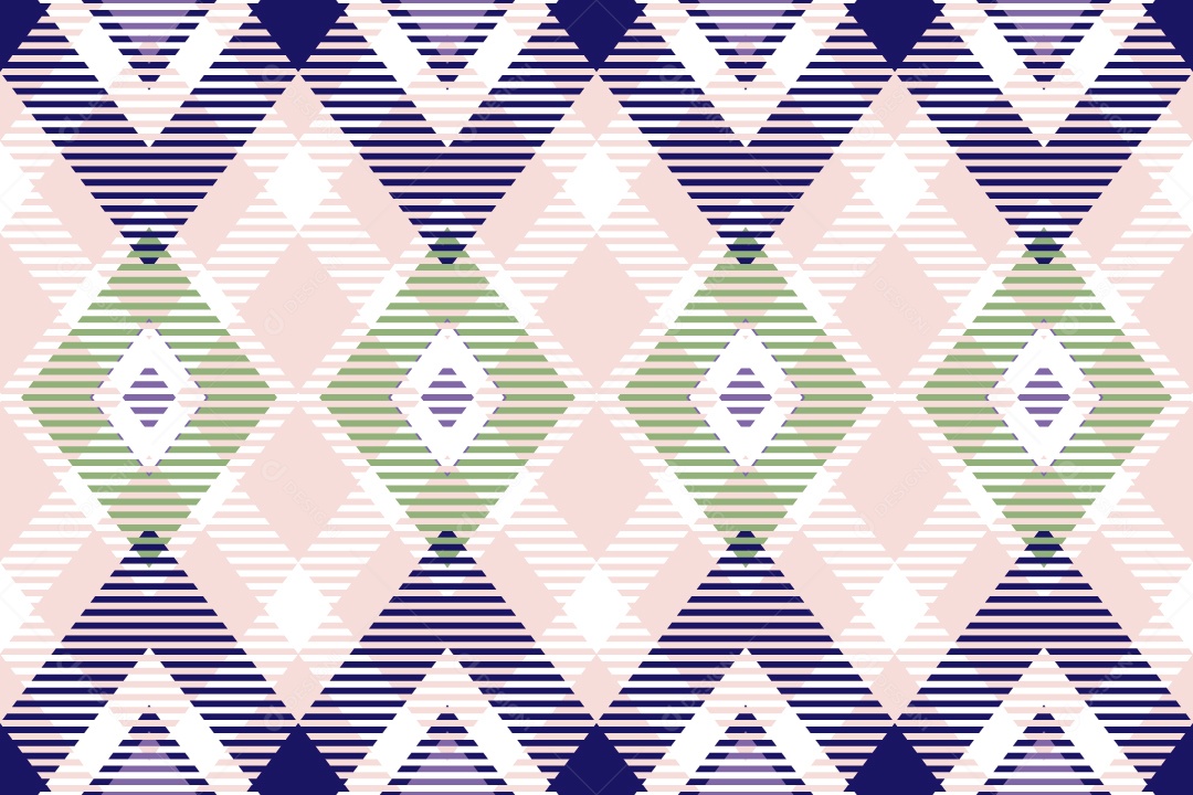 Linhas Xadrez Cruzadas Textura Vetorial Coloridos Vetor EPS