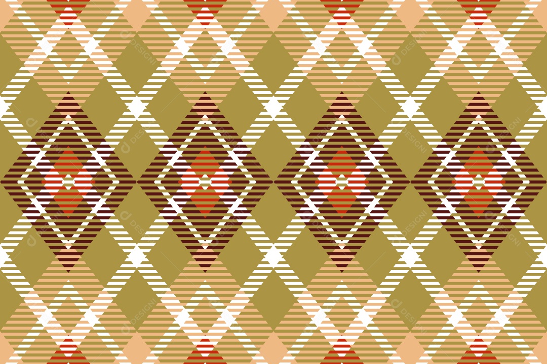 Linhas Xadrez Cruzadas Textura Vetorial Coloridos Vetor EPS