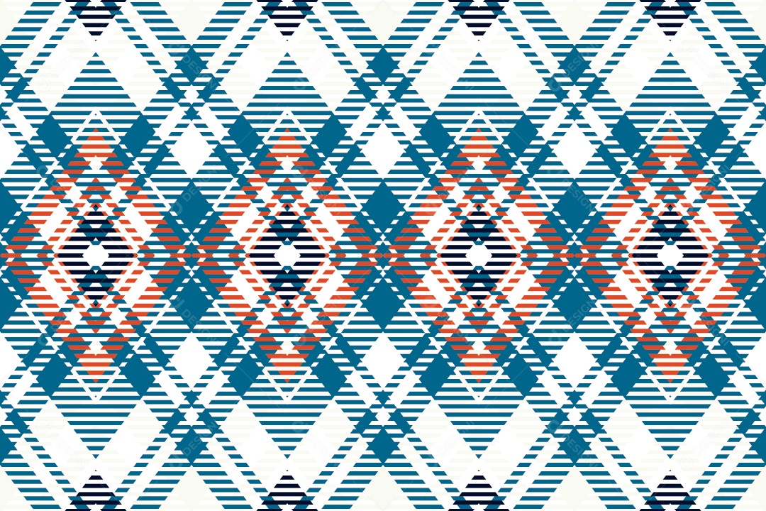 Linhas Xadrez Cruzadas Textura Vetorial Azul Preto e Branco Vetor EPS