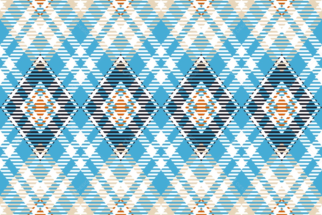 Linhas Xadrez Cruzadas Textura Vetorial Coloridos Vetor EPS