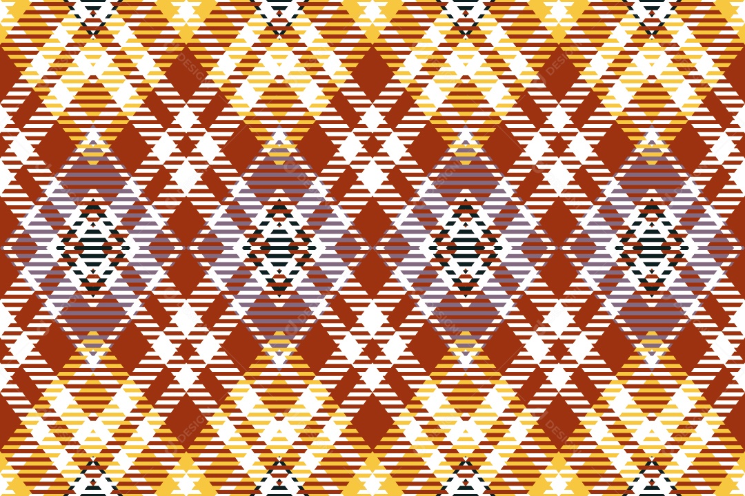 Linhas Xadrez Cruzadas Textura Vetorial Coloridos Vetor EPS