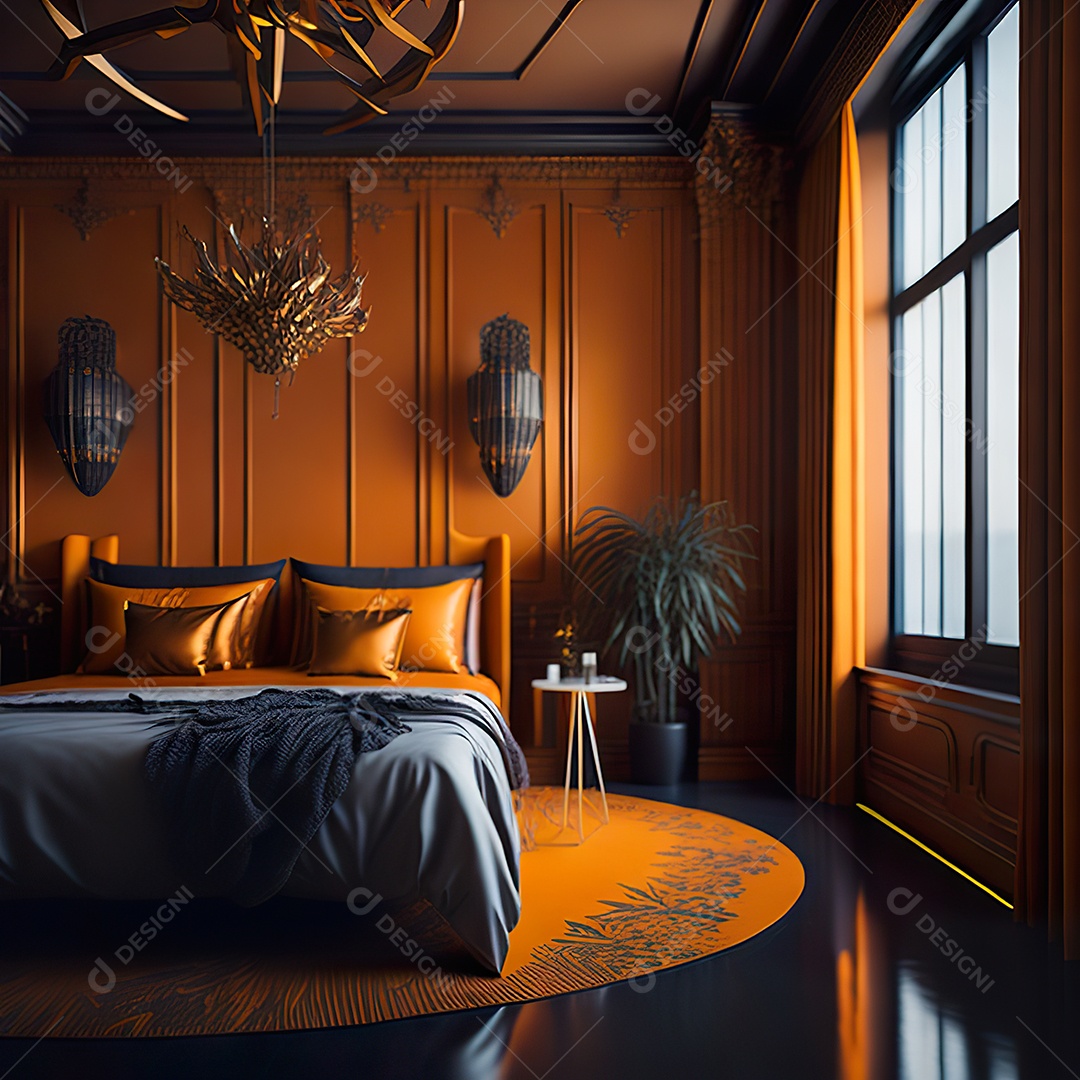 Luxury scenery Design an opulent and elegant background