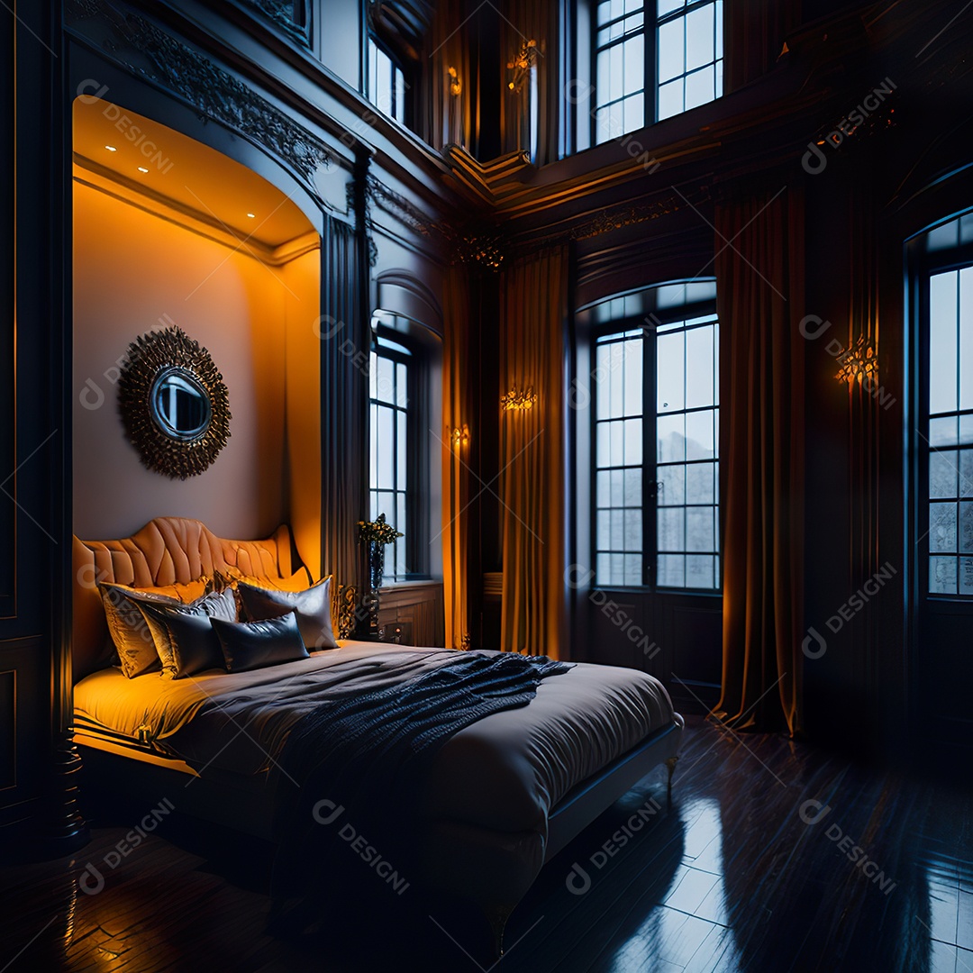 Luxury scenery Design an opulent and elegant background