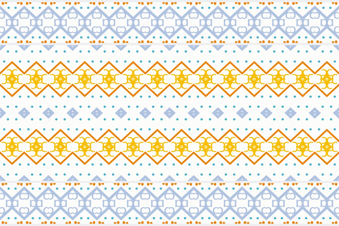 Padrão Tribal Tradicional Estilo Asteca Branco Vetor EPS