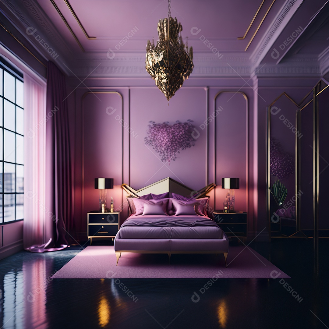 Luxury scenery Design an opulent and elegant background