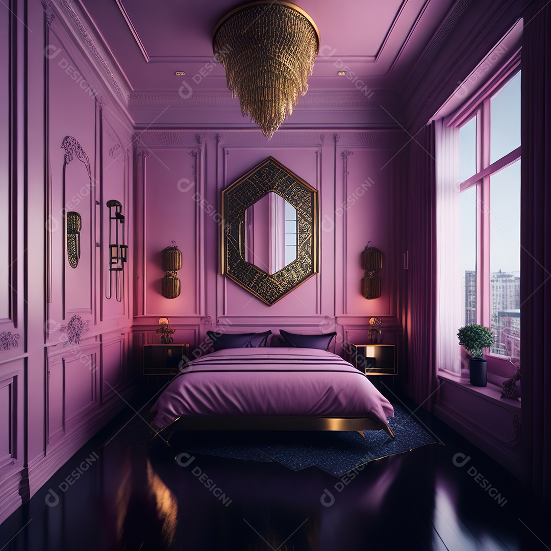 Luxury scenery Design an opulent and elegant background