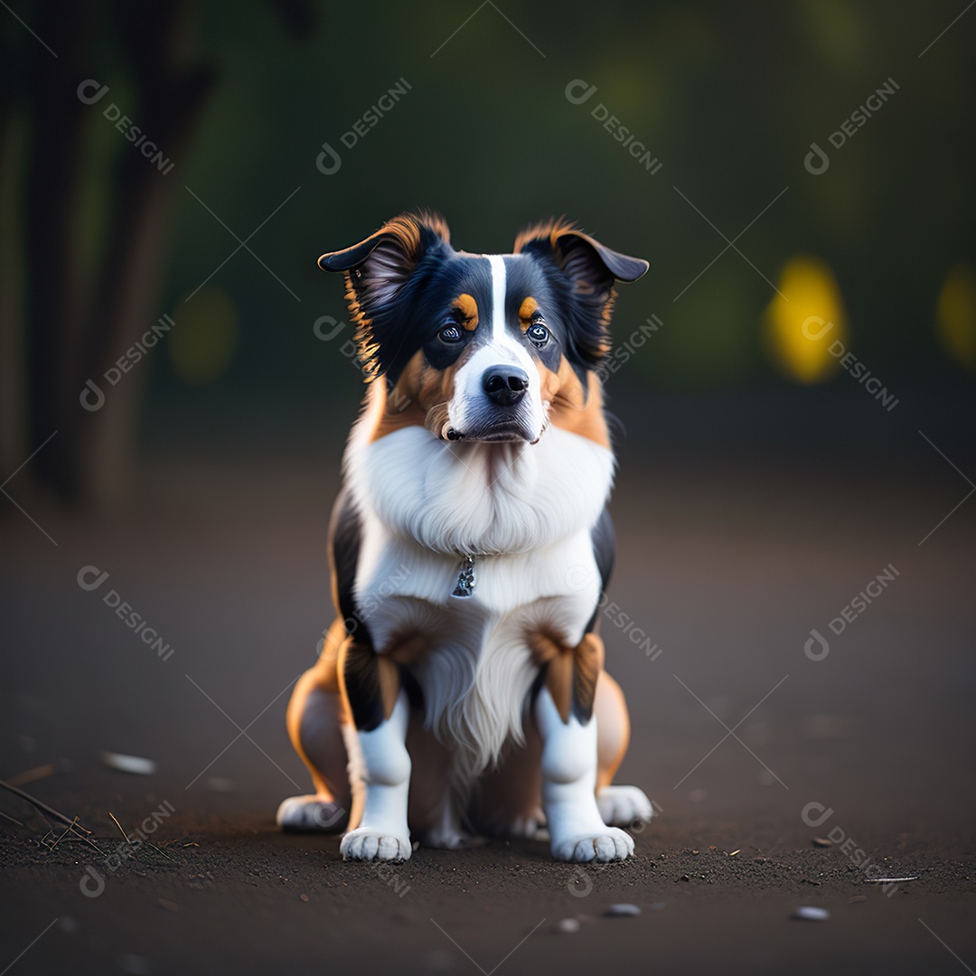 Retrato de cachorro