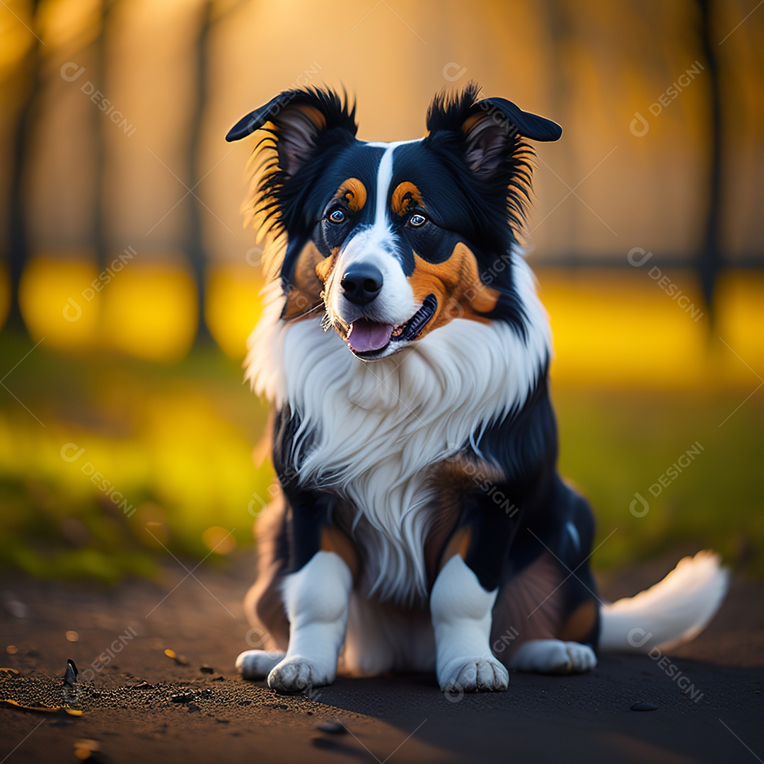 Retrato de cachorro