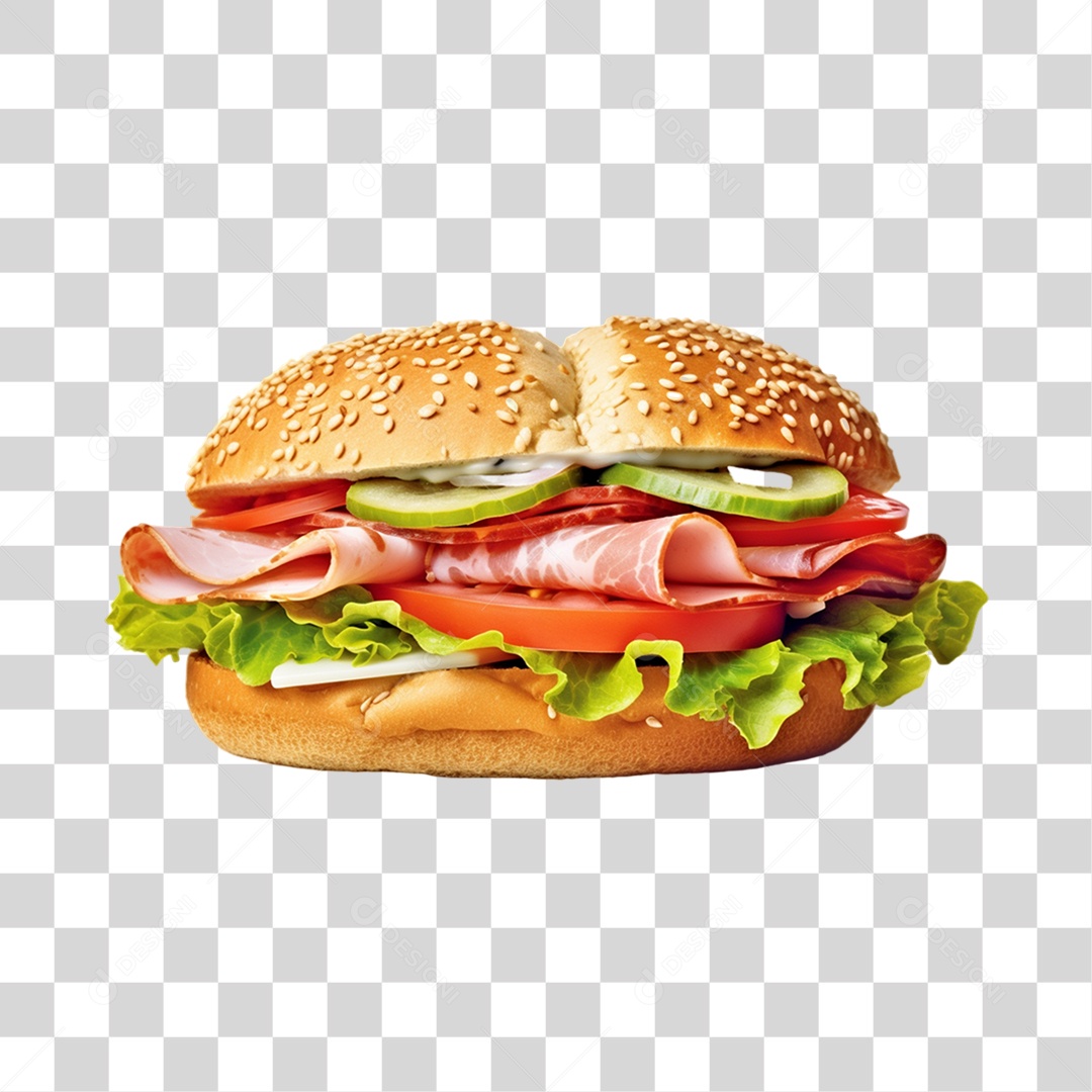 Sanduiche PNG Transparente