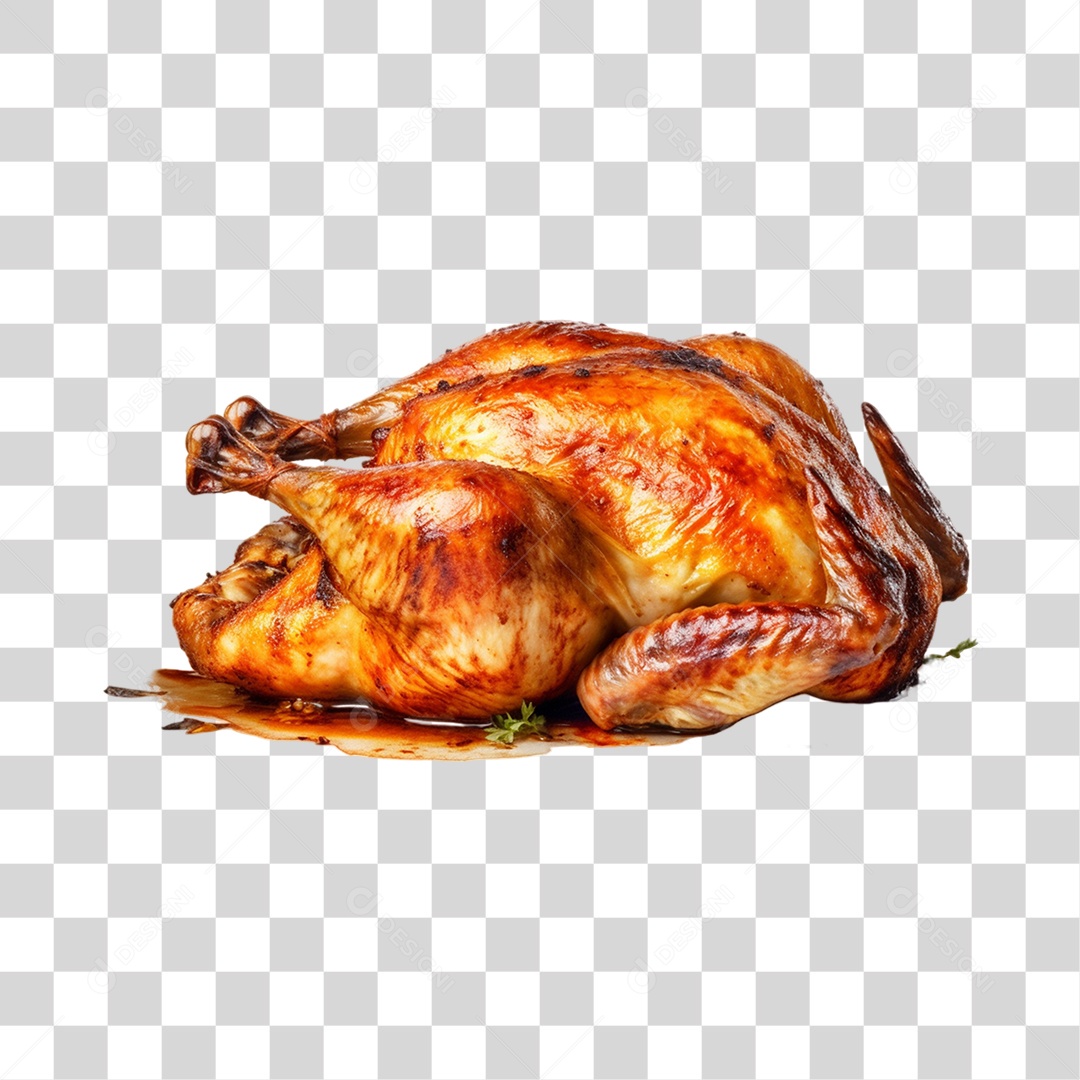 Frango Assado PNG Transparente