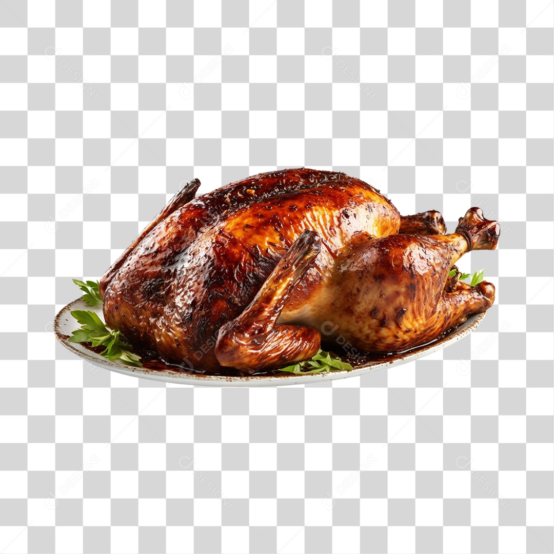 Frango Assado PNG Transparente