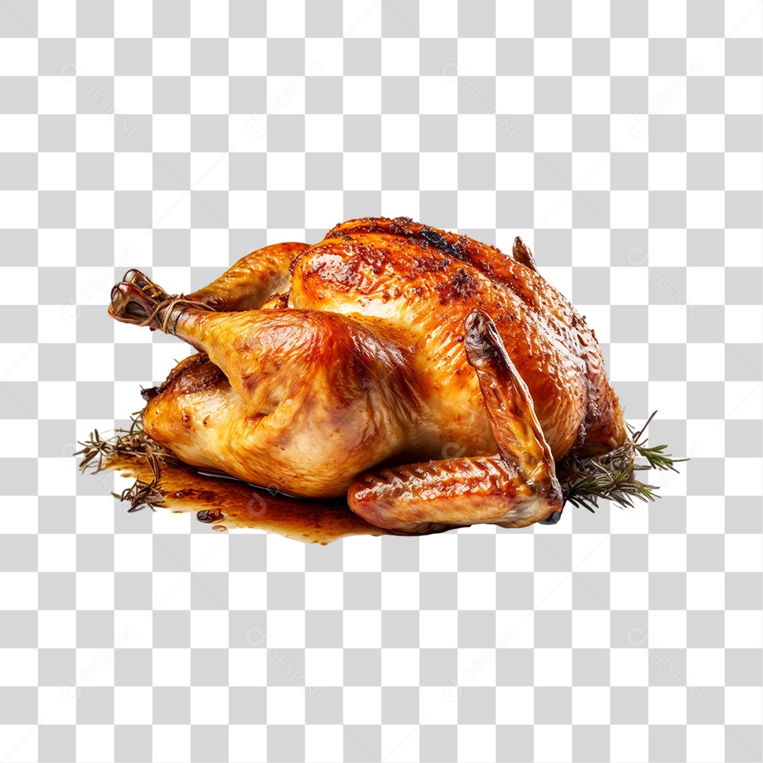 Frango Assado PNG Transparente