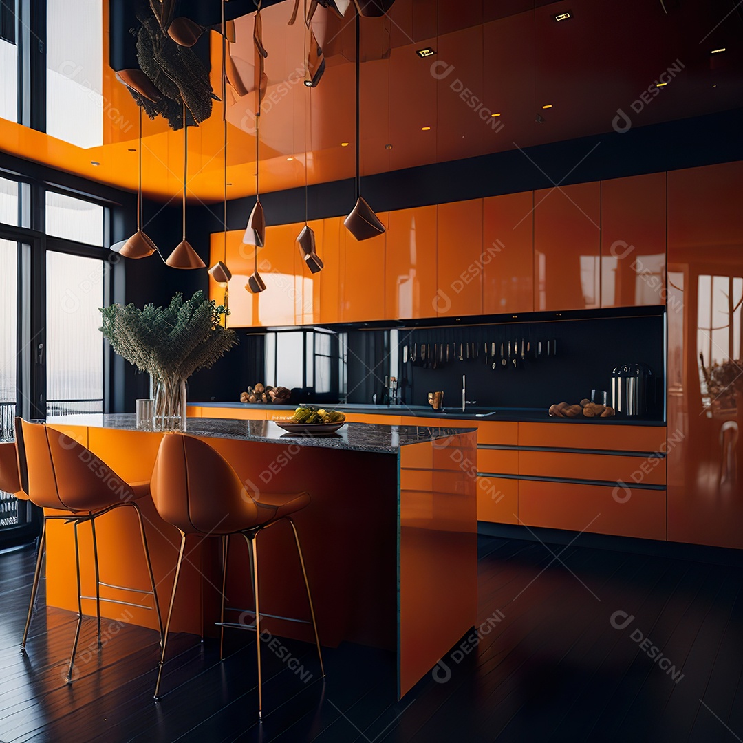 Retrato de cômodo quarto