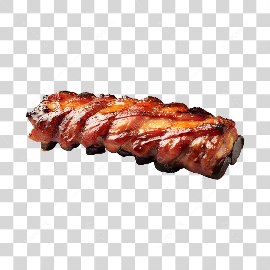 Carne Suína Assada PNG Transparente