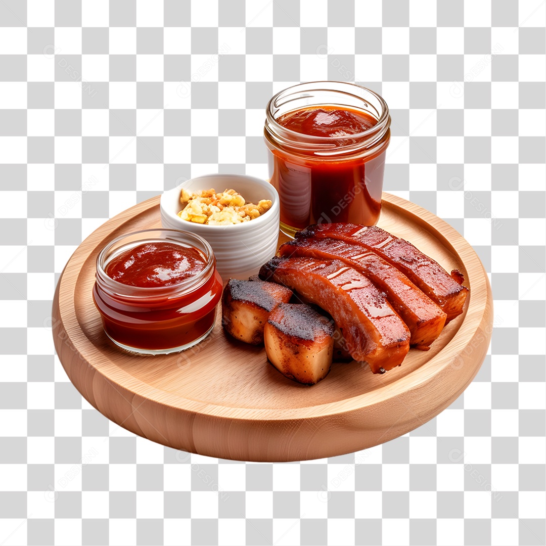 Carne Assada PNG Transparente