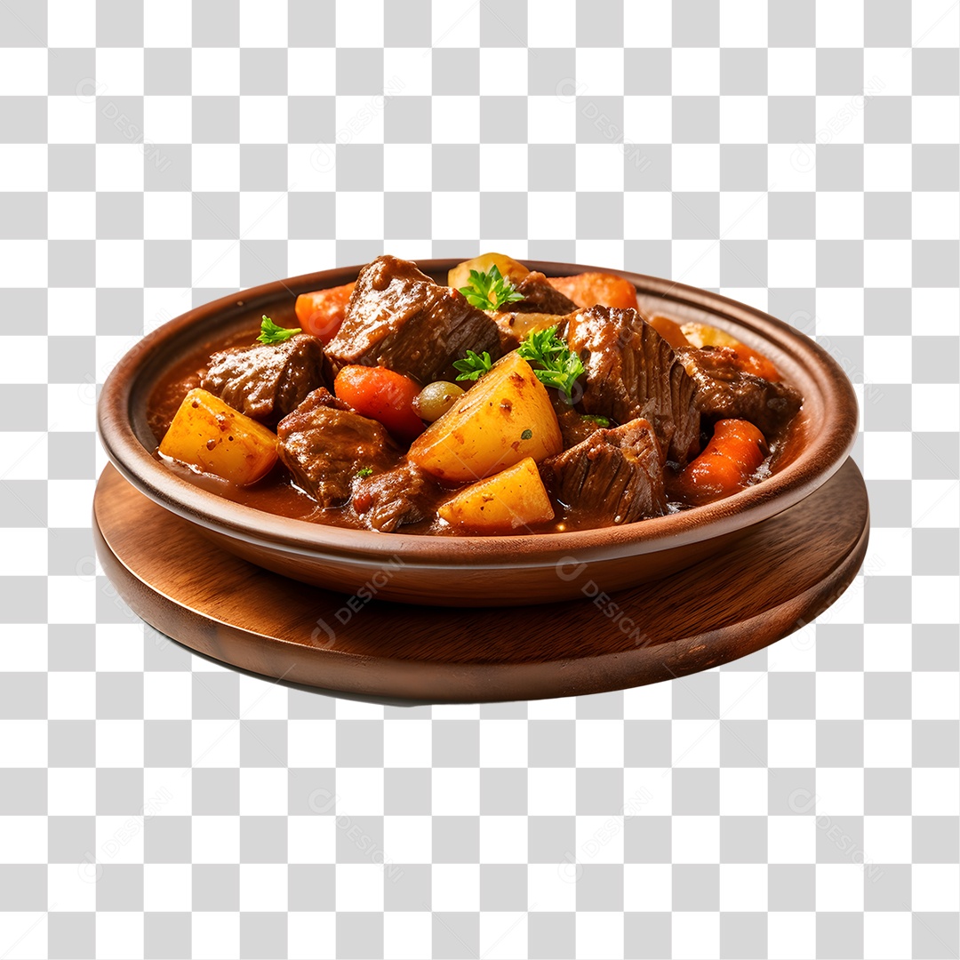 Carne com Batata PNG Transparente