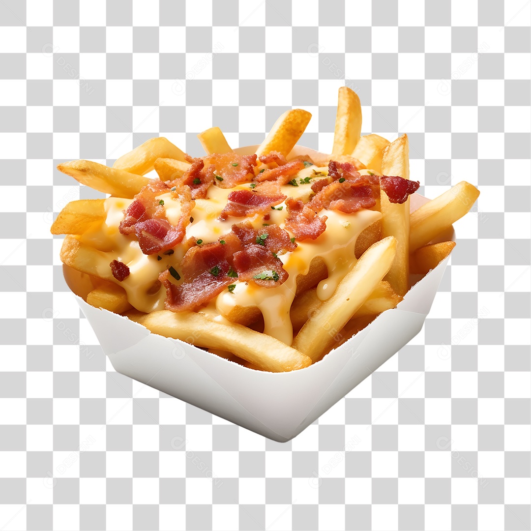 Batata Frita Com Molho Png Transparente