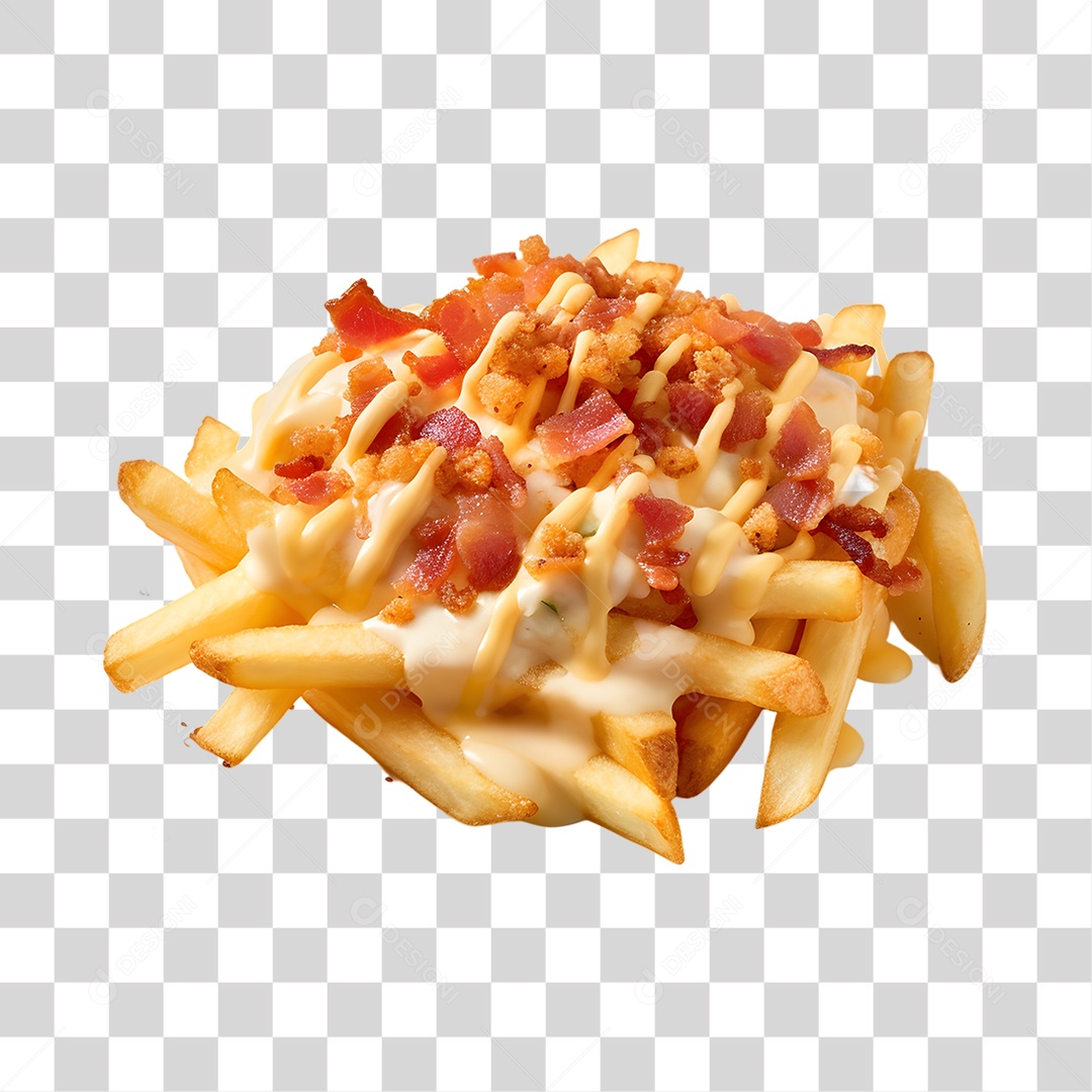 Batata Frita Com Molho Png Transparente