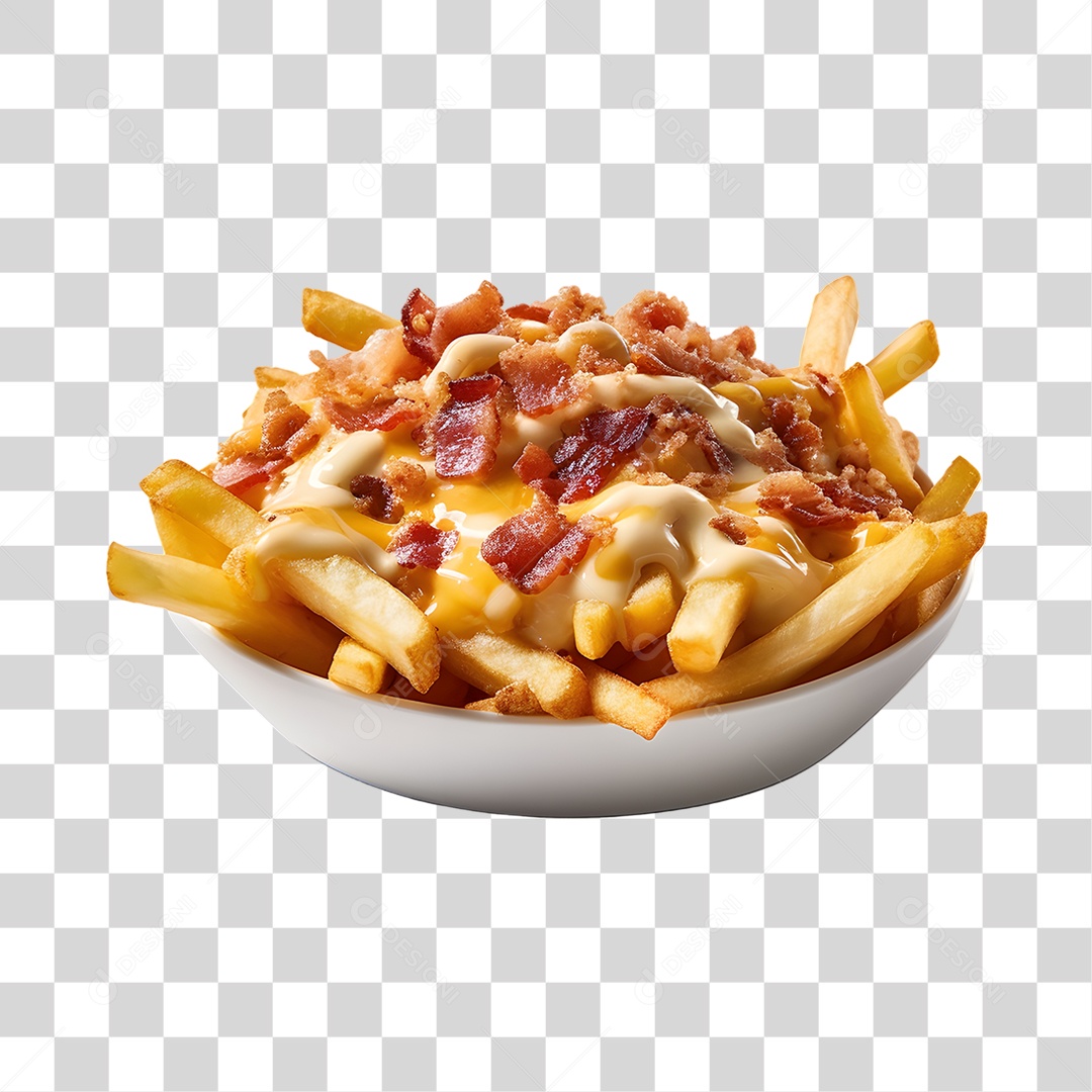 Batata Frita Com Molho Png Transparente