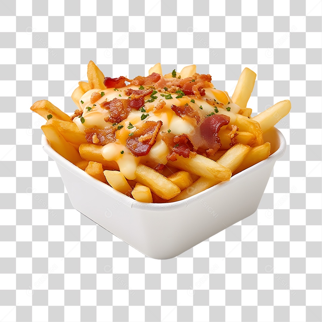 Batata Frita Com Molho Png Transparente