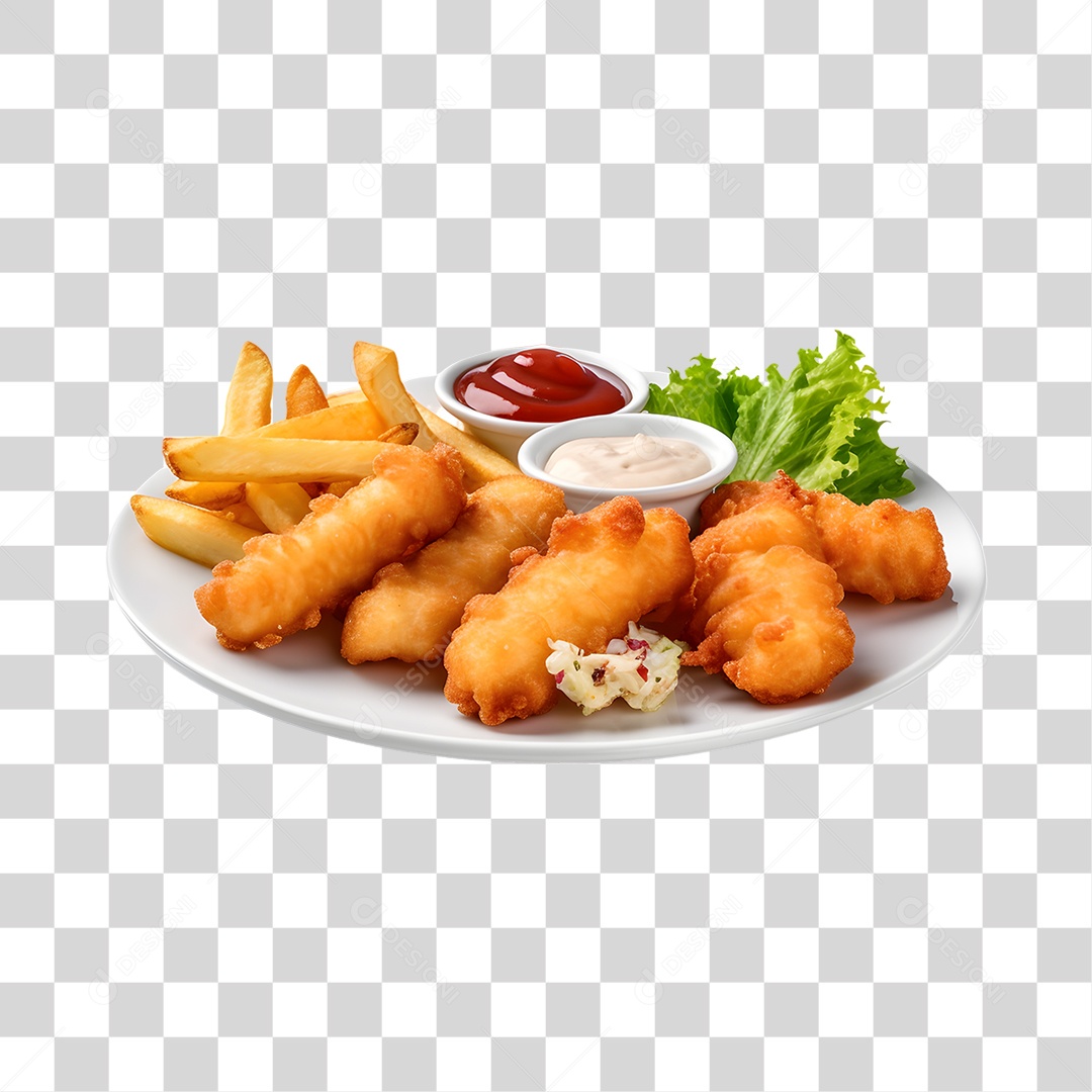 Salgados Assados PNG Transparente