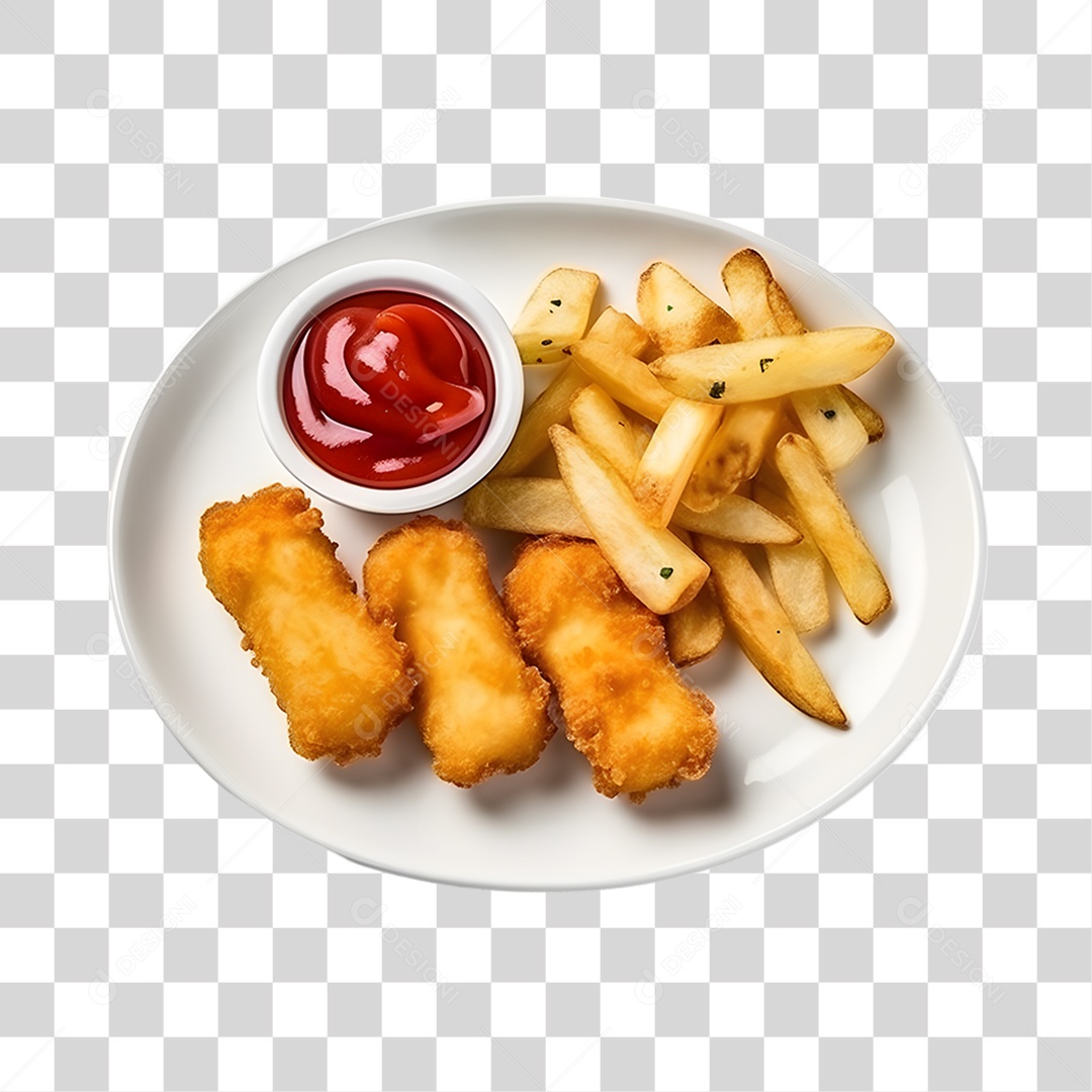 Salgados Assados PNG Transparente