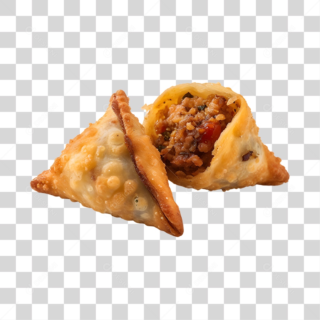 Salgados Fritos PNG Transparente