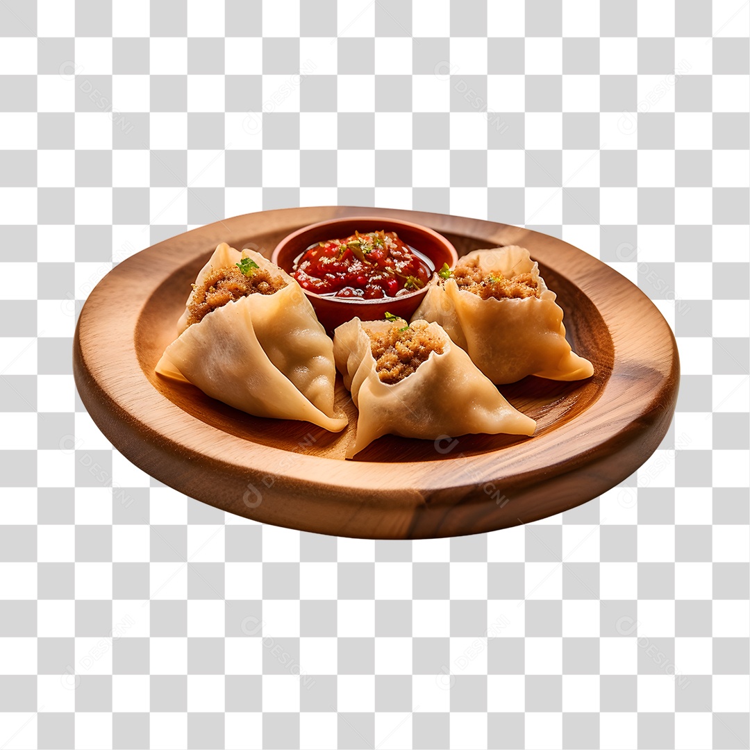 Salgados Assados PNG Transparente