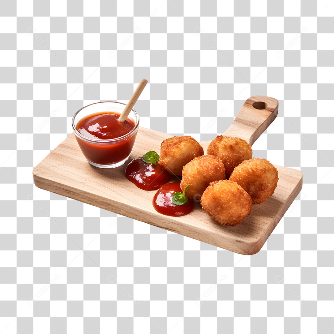 Bolinho Frito PNG Transparente