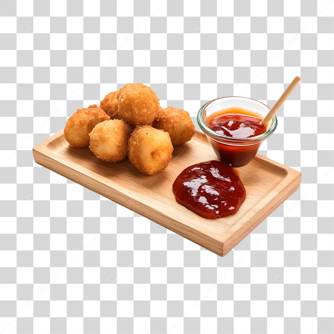 Bolinho Frito PNG Transparente