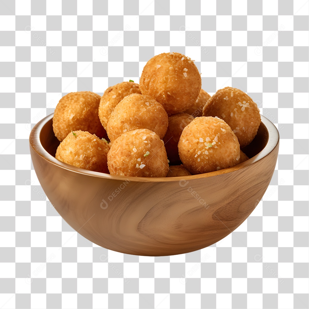 Bolinho Frito PNG Transparente
