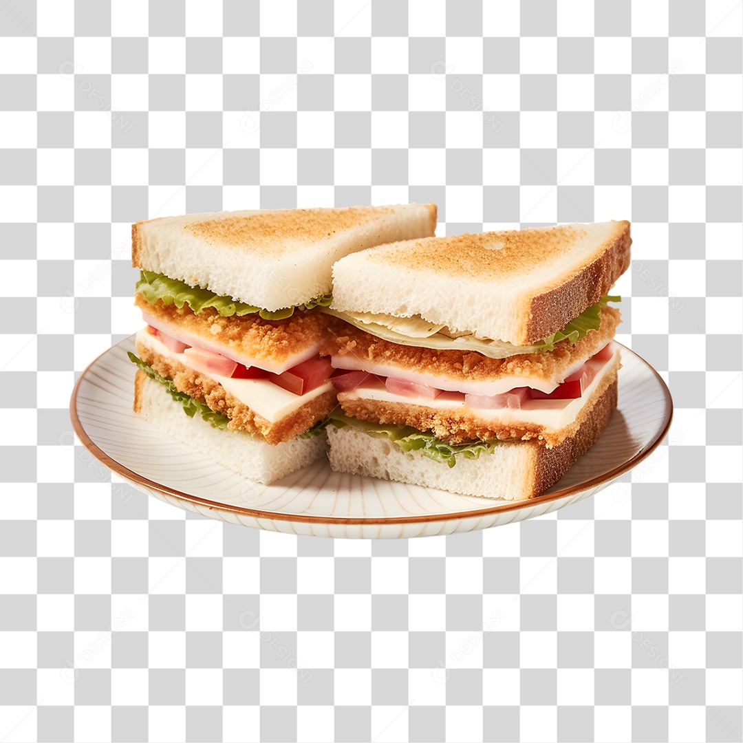 Sanduiche PNG Transparente