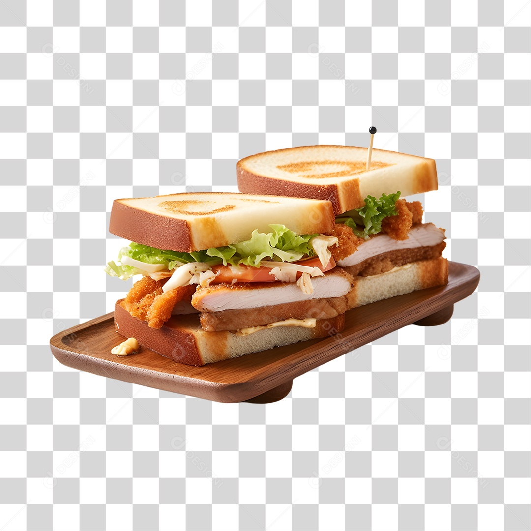 Sanduiche com Refrigerante PNG Transparente