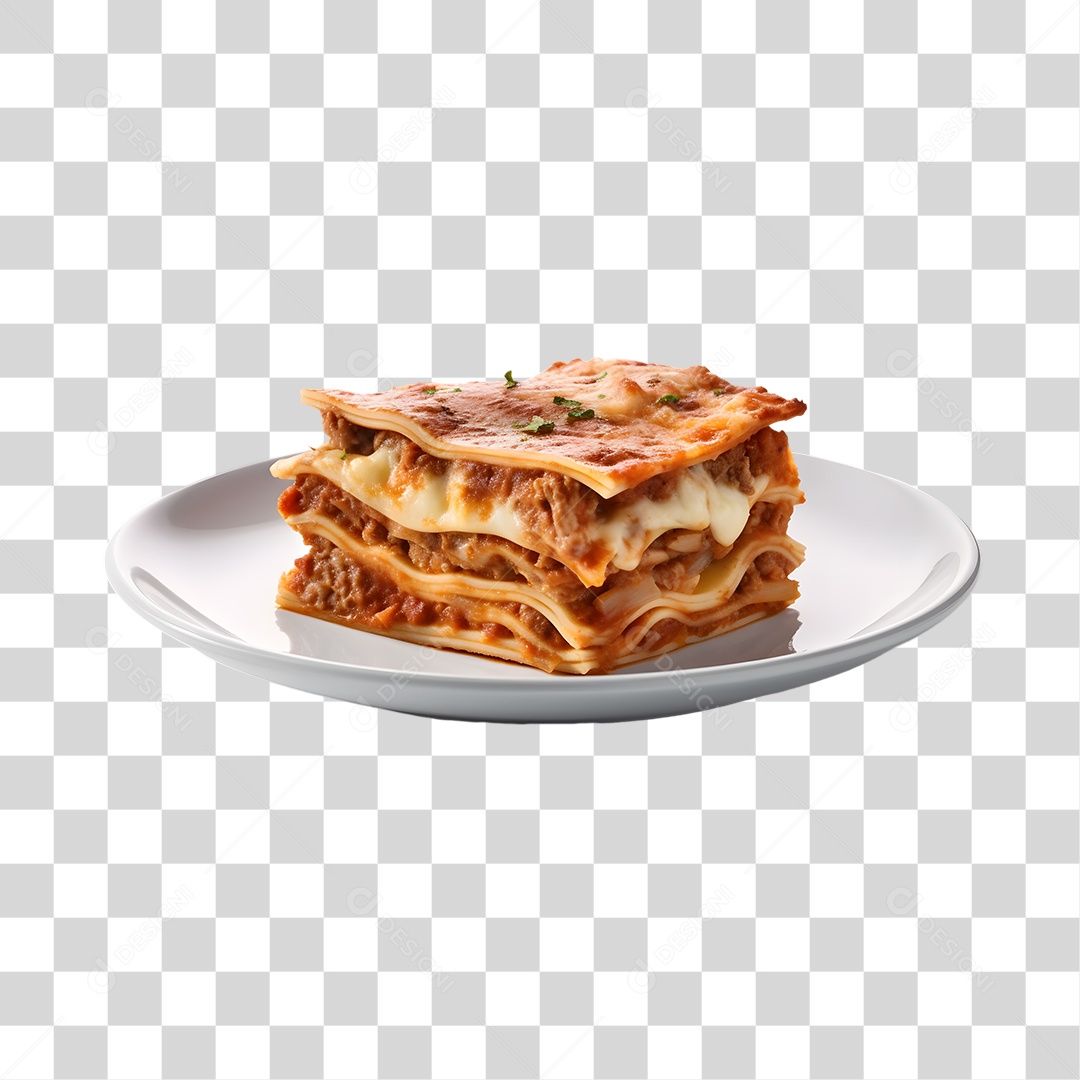 Lasanha PNG Transparente
