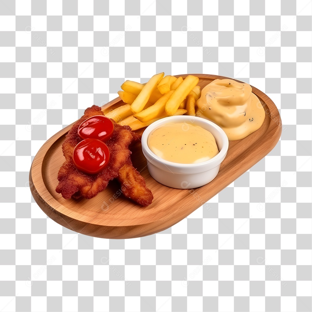 Batata Frita PNG Transparente