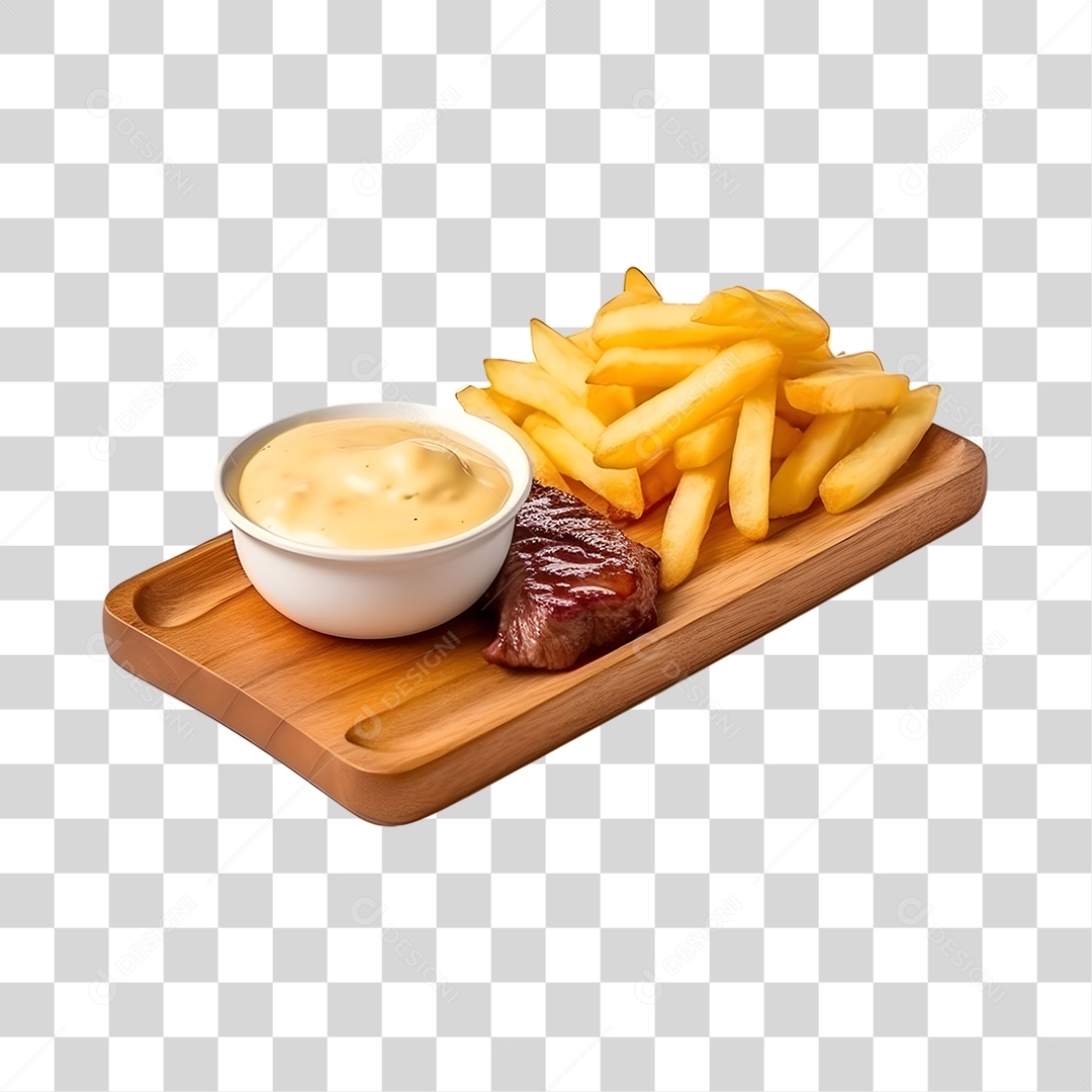 Batata Frita PNG Transparente