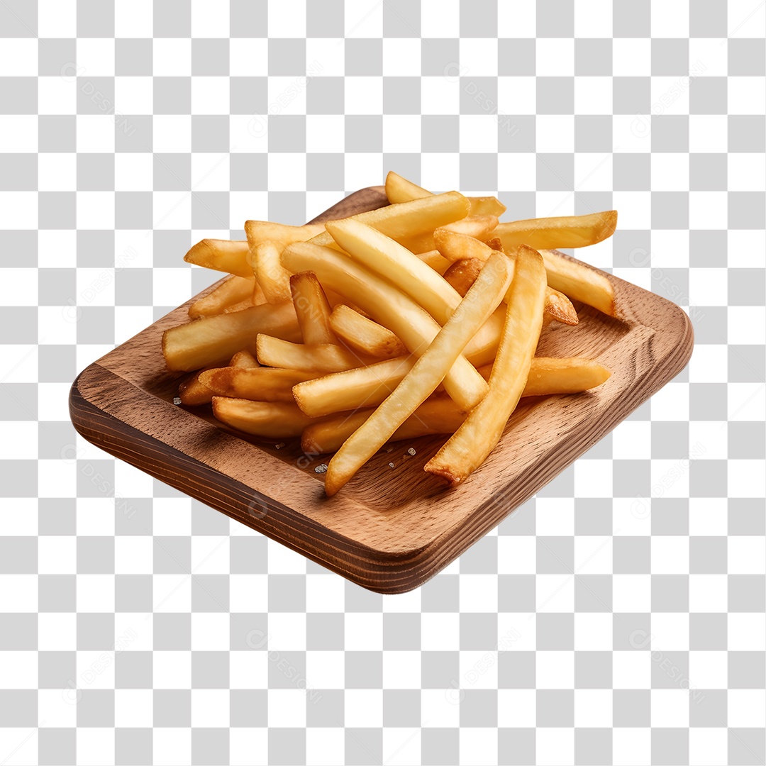 Batata Frita PNG Transparente