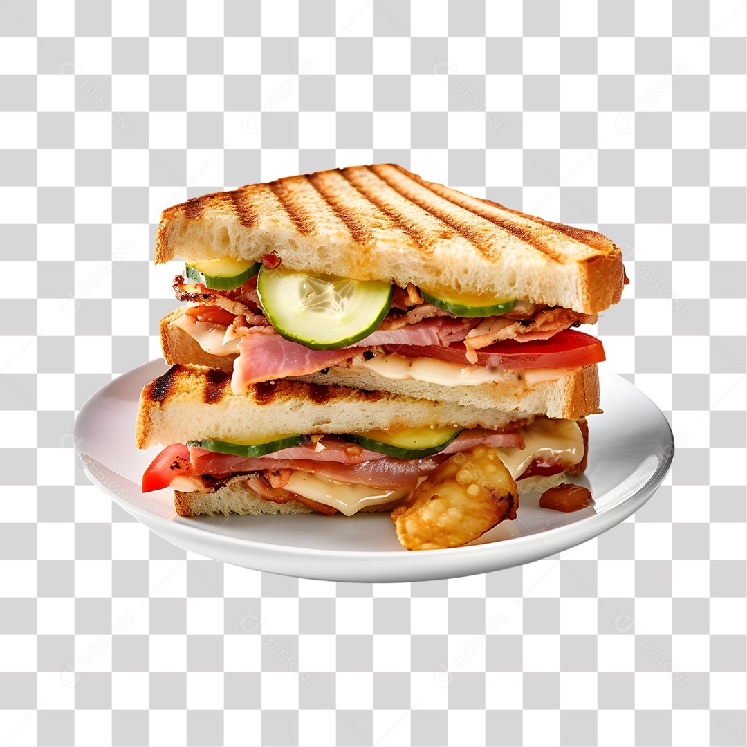 Sanduiche PNG Transparente