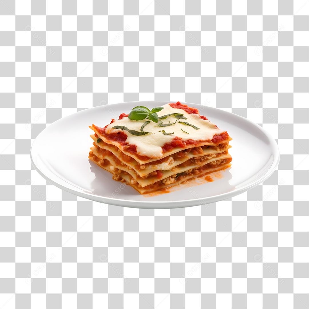 Lasanha PNG Transparente