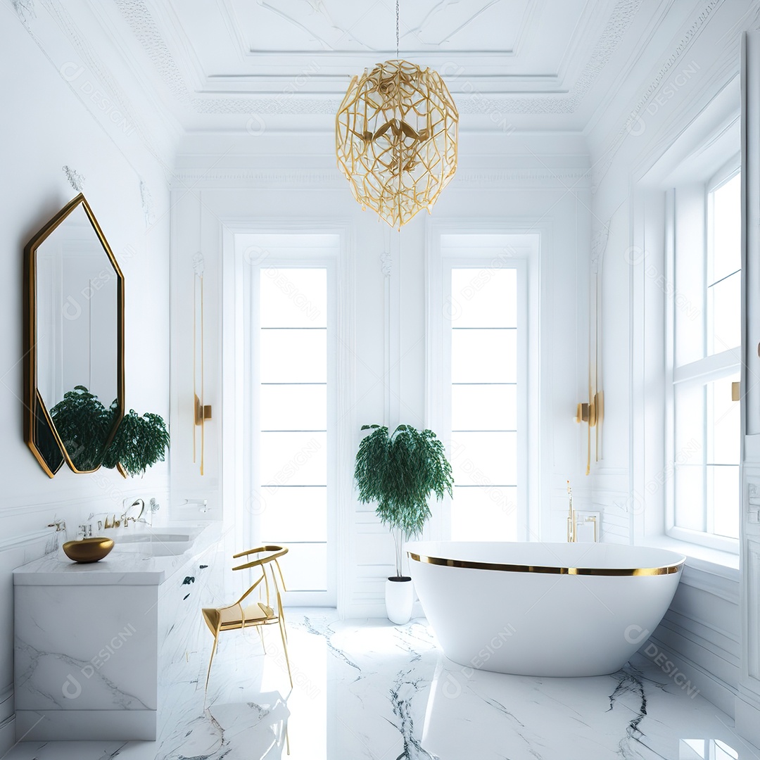 Retrato de cômodo quarto