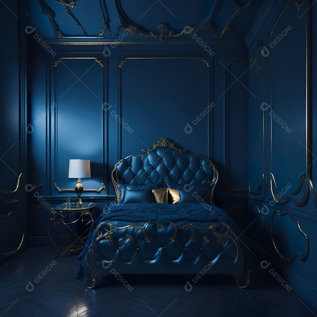 Retrato de cômodo quarto