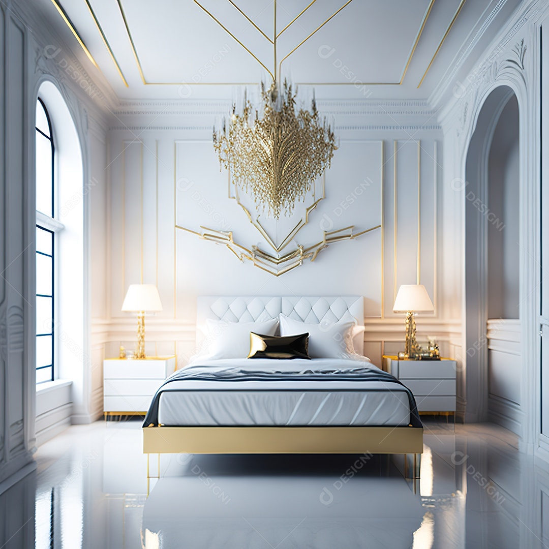 Luxury scenery Design an opulent and elegant background