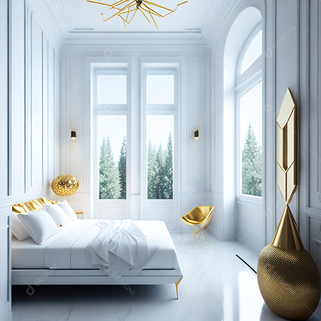 Luxury scenery Design an opulent and elegant background