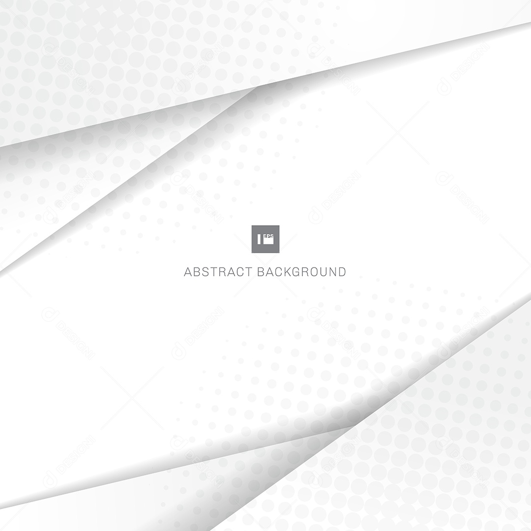 Background Geométrico Abstrato Branco Vetor EPS
