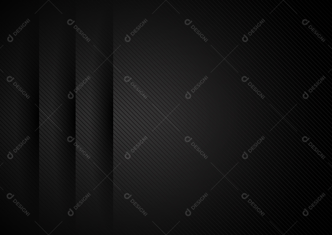 Background Preto Formas Verticais Vetor EPS