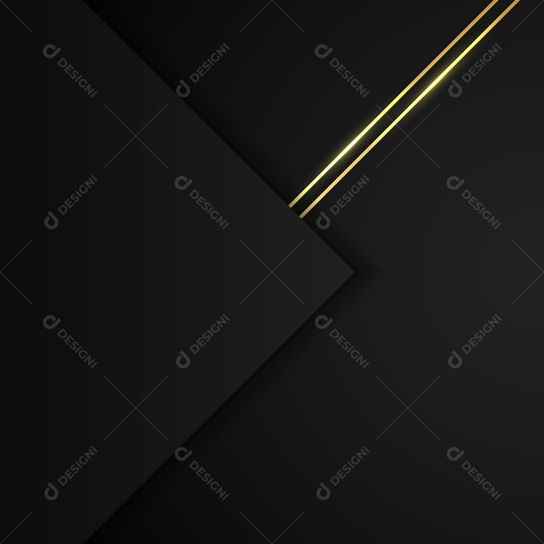 Background Papel Geométrico Preto Abstrato Vetor EPS