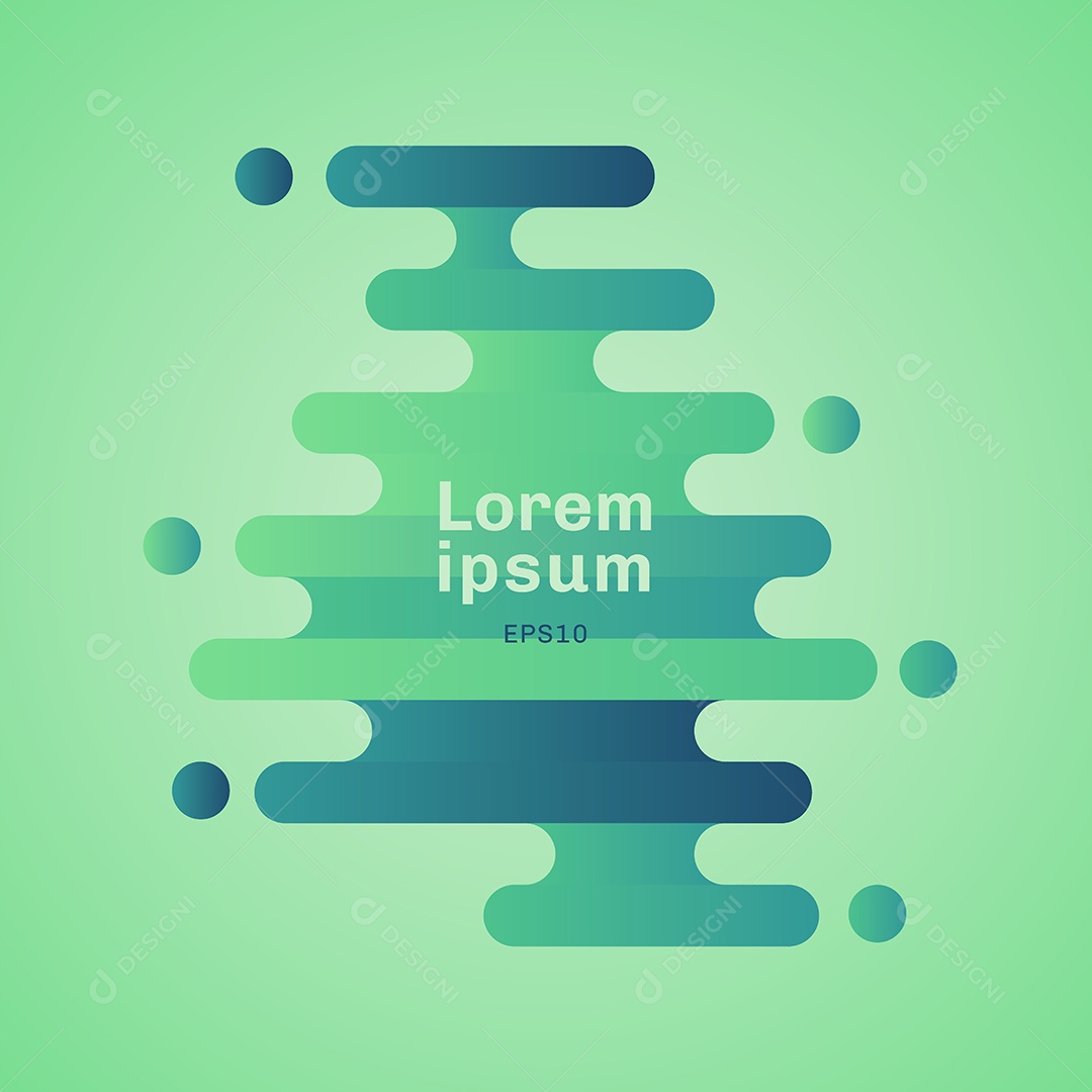 Background Formas Arredondadas Abstratas Vetor EPS