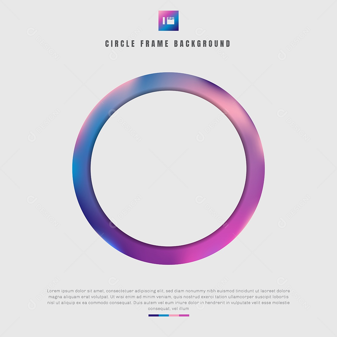 Background Quadro De Círculo Branco Abstrato Vetor EPS